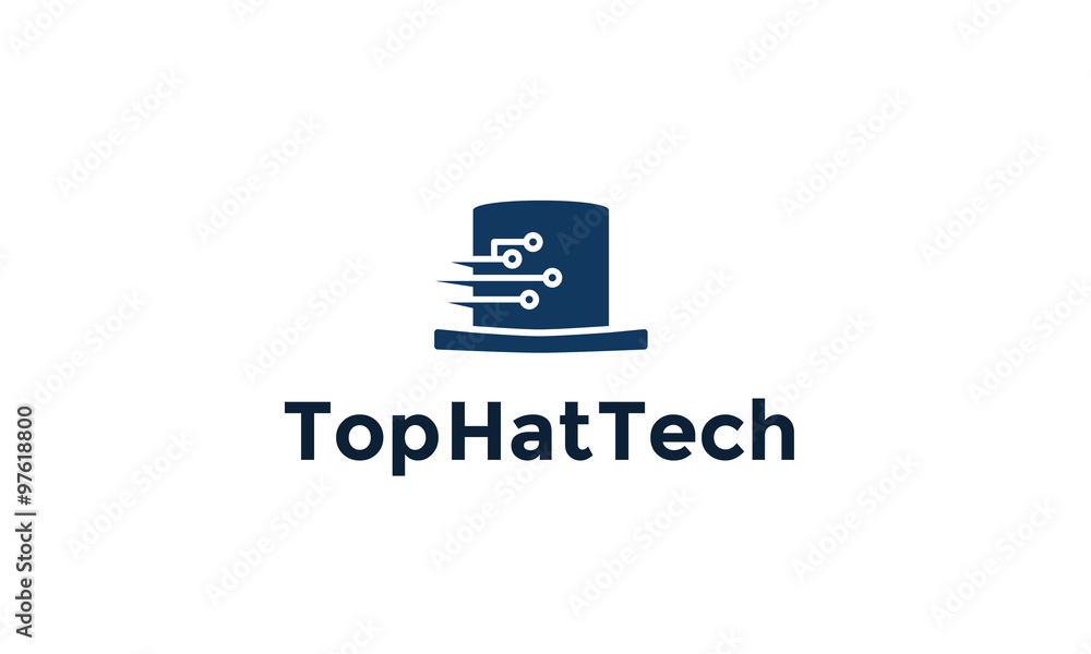 Obraz premium Top Hat Tech