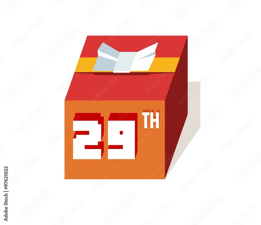 box present for happy 29th birthday box present for happy 29th birthday