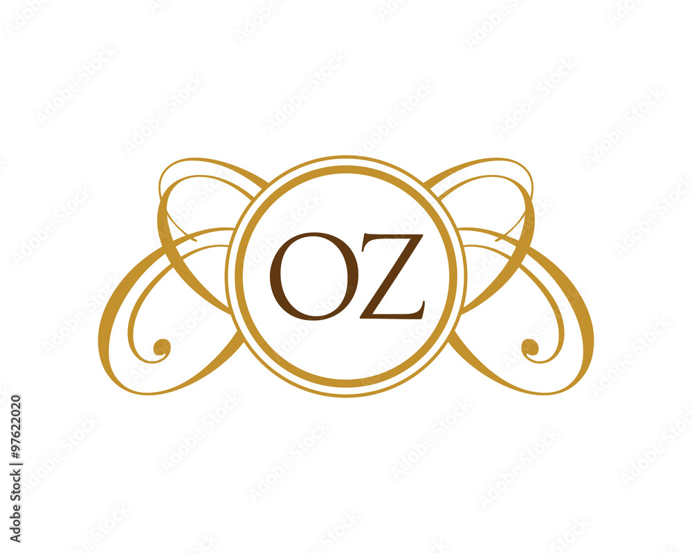 OZ Luxury Royal Elegant Logo OZ Luxury Royal Elegant Logo