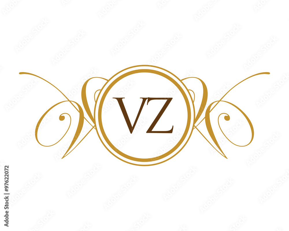 VZ Luxury Royal Elegant Logo VZ Luxury Royal Elegant Logo