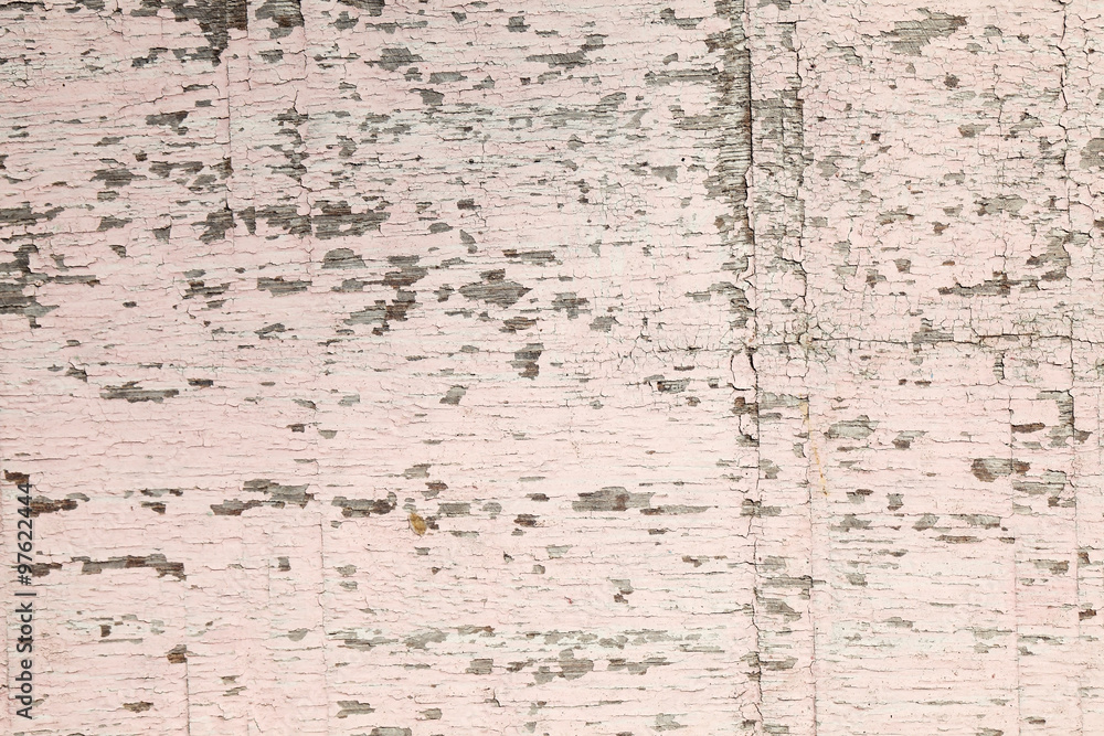 Obraz premium cracked wooden panel