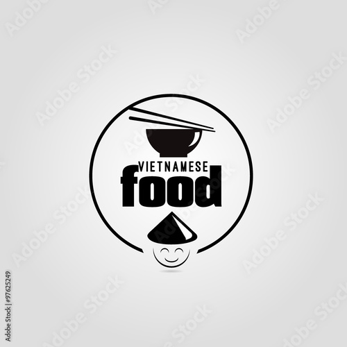 Vietnamese food icon