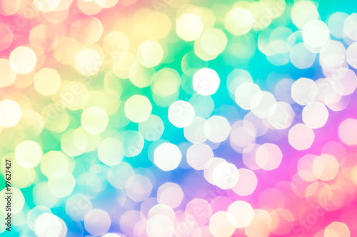 blurred colorful of bokeh background.