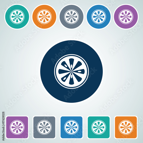 Lemon Slice Icon