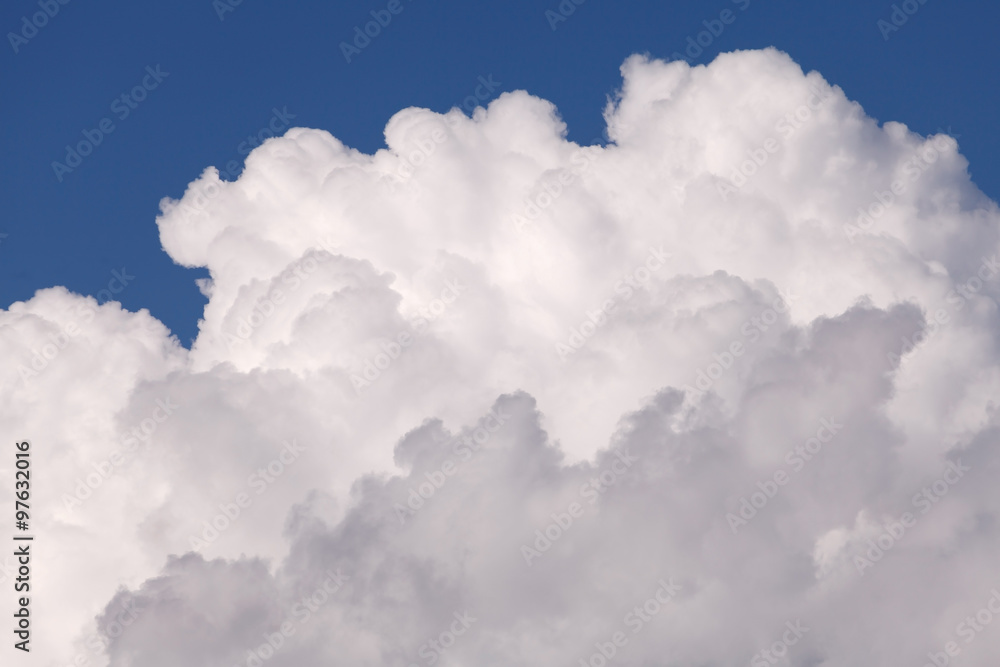 Close-up cloud with blue sky Close-up cloud with blue sky