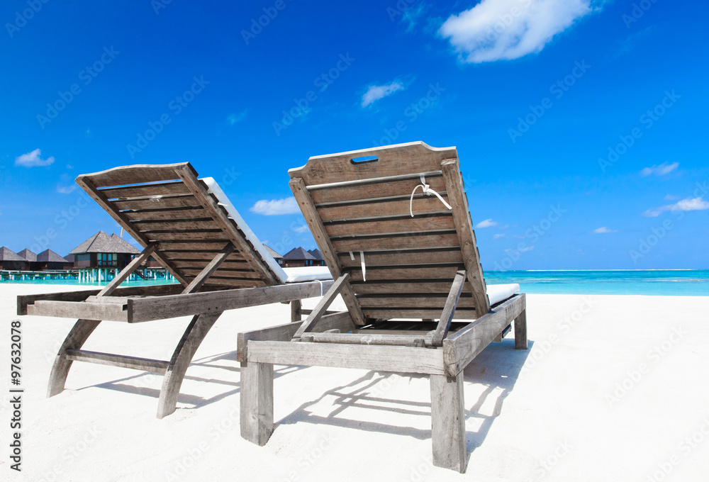 beach with  Maldives