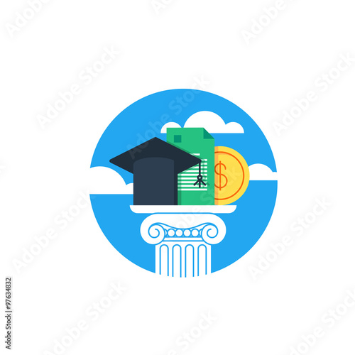 Education concept, grants