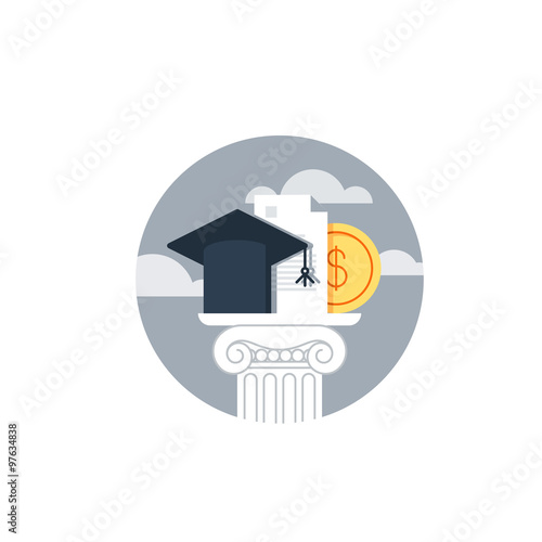 Education concept, grants
