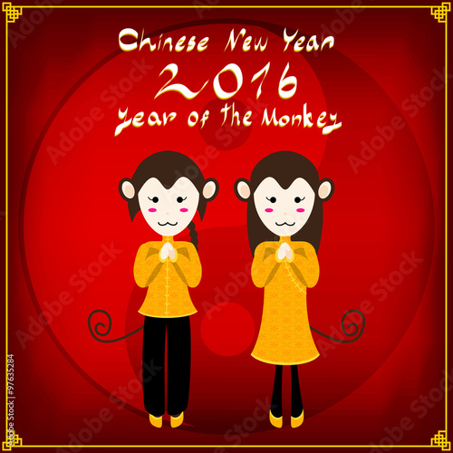 Chinese New Year - Monkey Y...