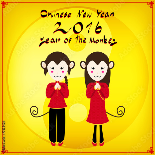 Chinese New Year - Monkey Y...