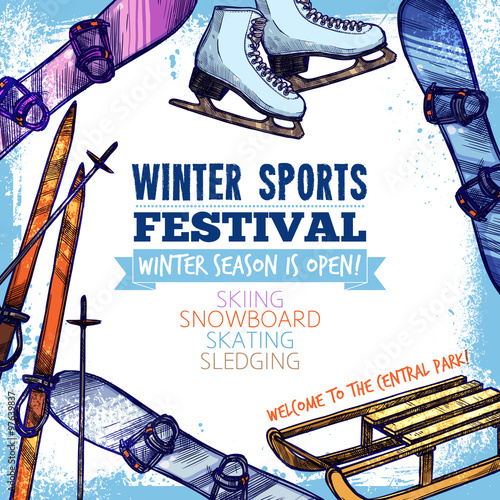 Winter Sport Poster