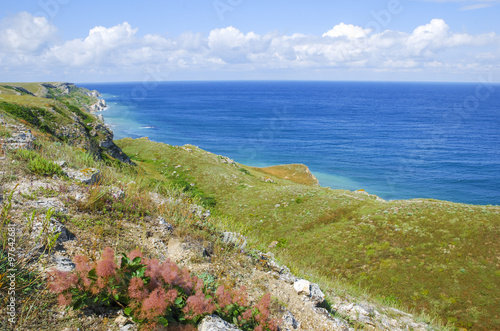 Seashore.Tarhankut,,Dzhangul. Crimea photo