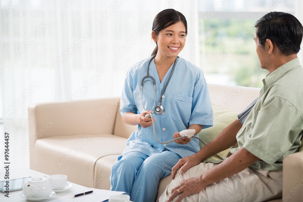 Obraz premium Blood pressure control