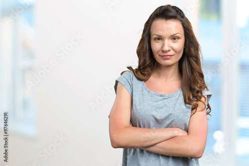 Free Download Beautiful woman smiling - GFXLoad