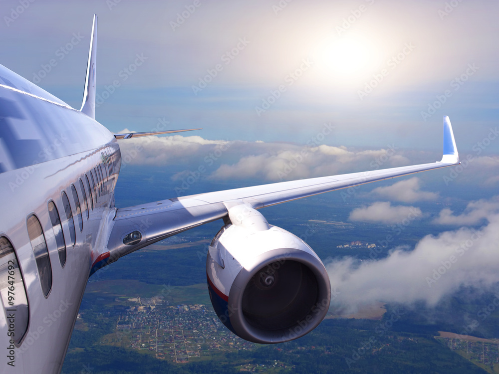 Fototapeta premium aircraft in flight