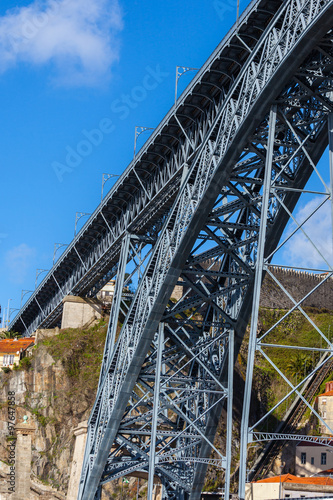 Bridge of Dom Luiz in Porto, Portugal