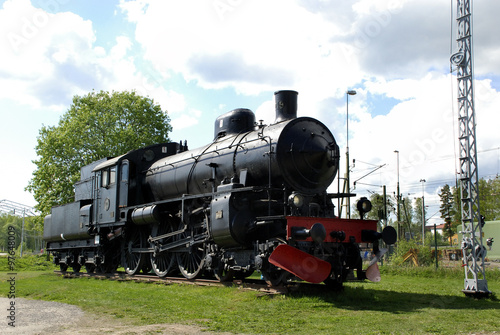 Old steam locomotive

