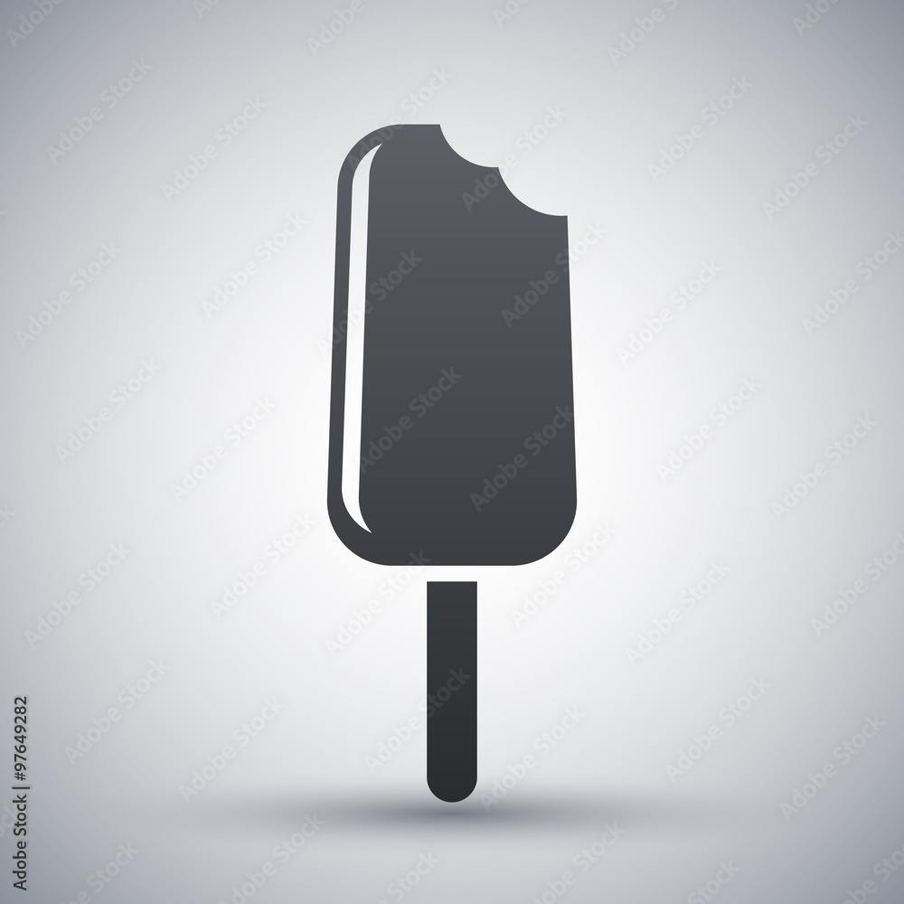 Vector ice cream icon Vector ice cream icon