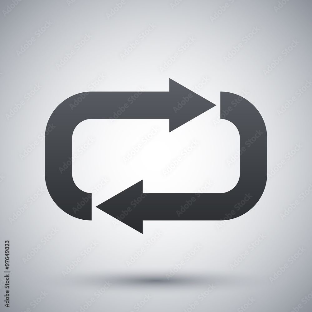 Vector repeat icon Vector repeat icon