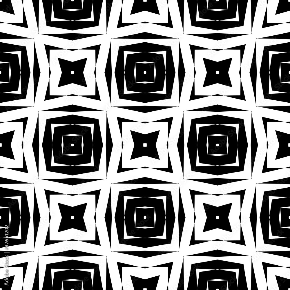 Design seamless monochrome geometric pattern Design seamless monochrome geometric pattern