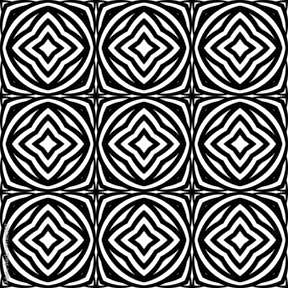 Design seamless monochrome geometric pattern Design seamless monochrome geometric pattern