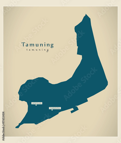 Modern Map - Tamuning GU photo