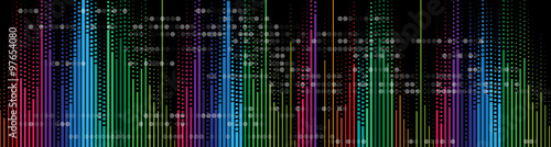 music volume equalizer computer  technology concept business bac