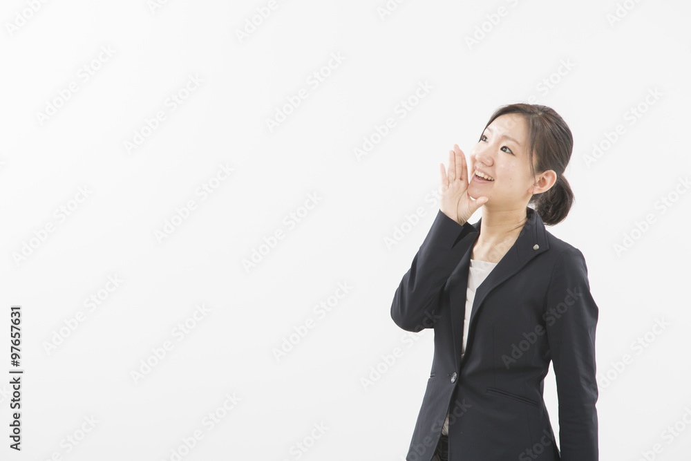 スーツの女性 スーツの女性