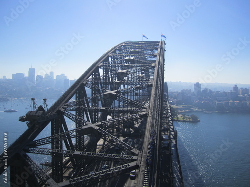 Walking Across the Sydney Harbour Bridge