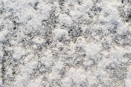 abstract bumpy texture of a winter snowdrift