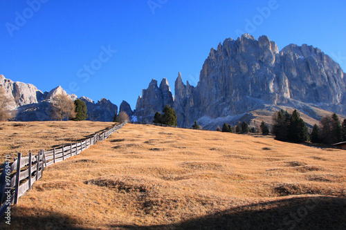 Dolomiti: Catinaccio e Torri del Vajolet in val di Tires, Bolzano photo