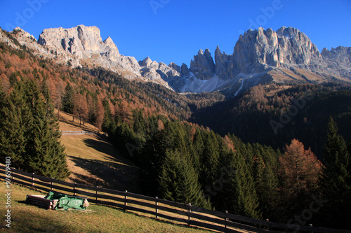 Dolomiti: Catinaccio e Torri del Vajolet in val di Tires, Bolzano