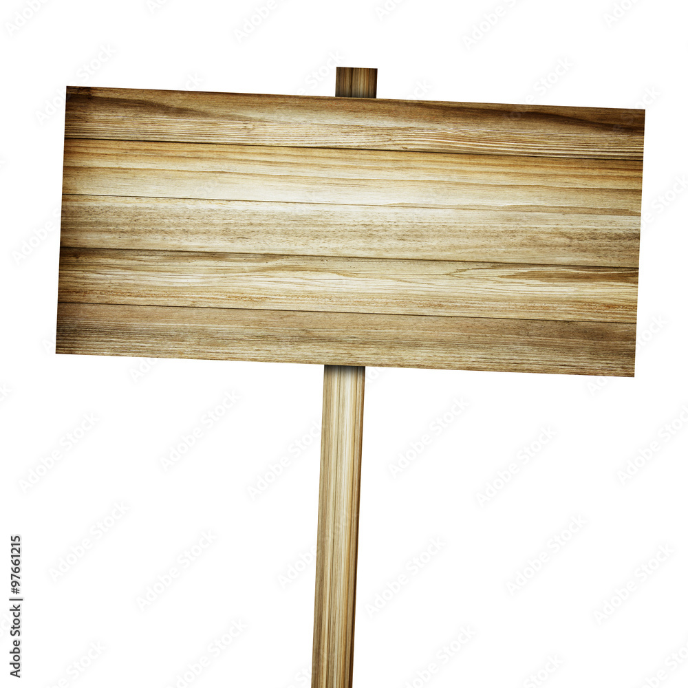 Wooden sign isolated on white. Wood old planks sign. Wooden sign isolated on white. Wood old planks sign.