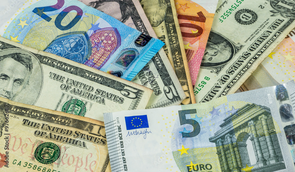 Obraz premium Billets de banque