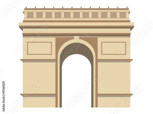 Triumphal Arch. Paris.