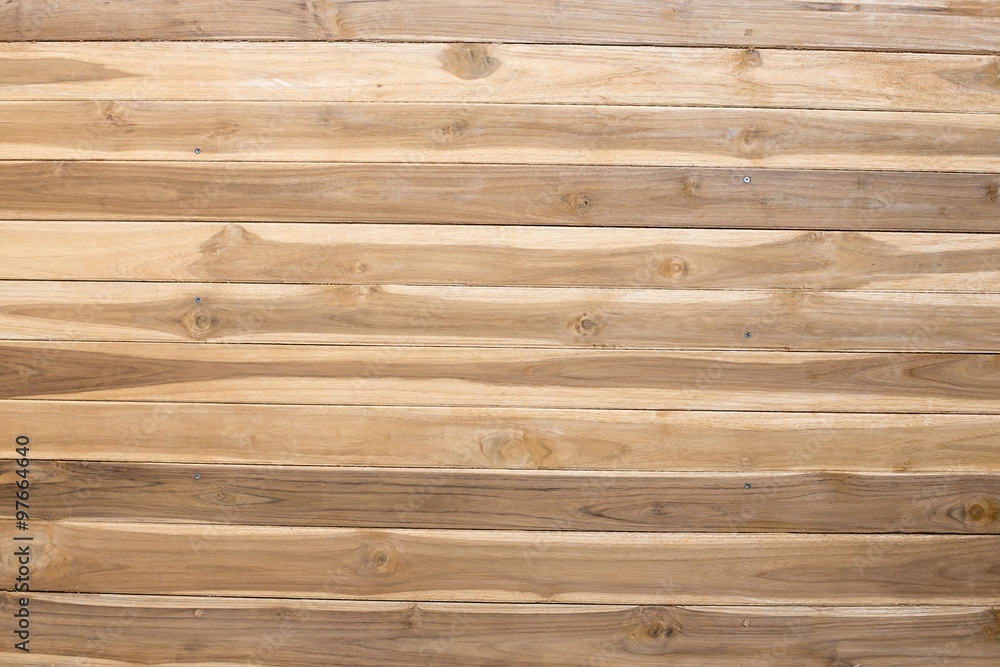 Fototapeta premium Wood plank brown texture background.
