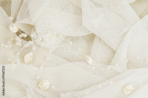 Wedding white lace background