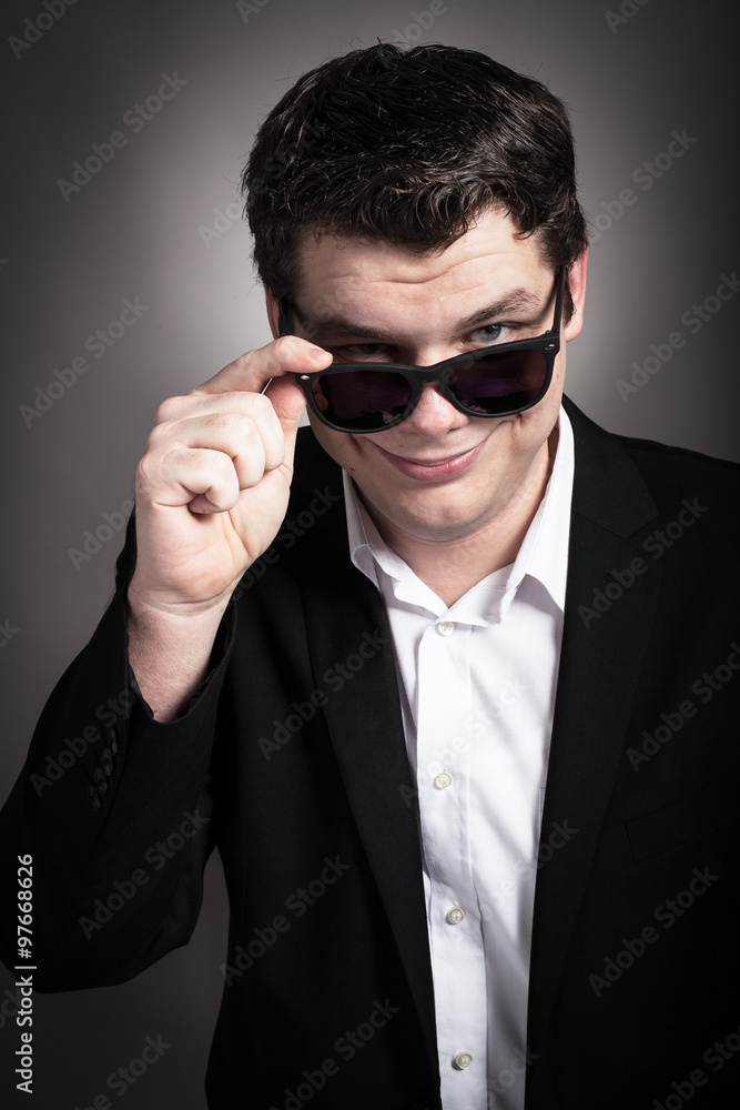 Businessman with glasses Businessman with glasses
