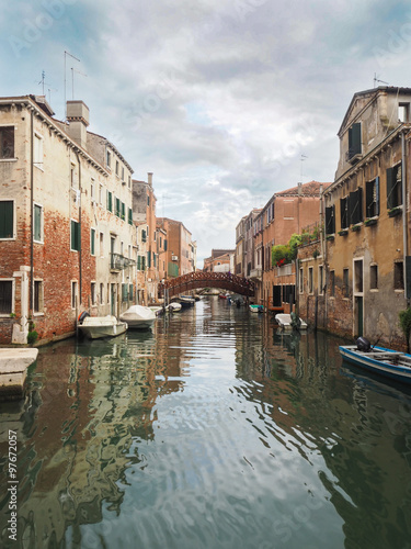 Venice  Italy  Grand Canal and historic tenements
