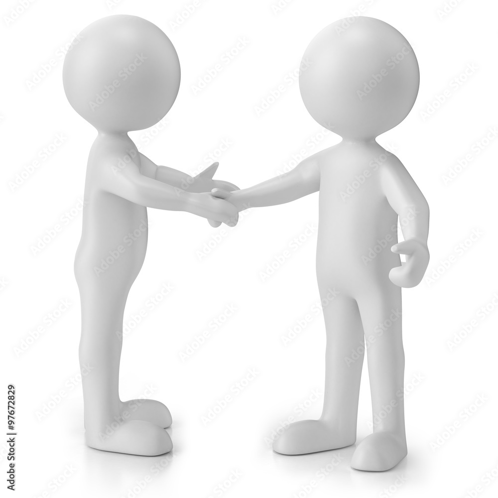 3d men, stickman explanation of the information 3d men, stickman explanation of the information