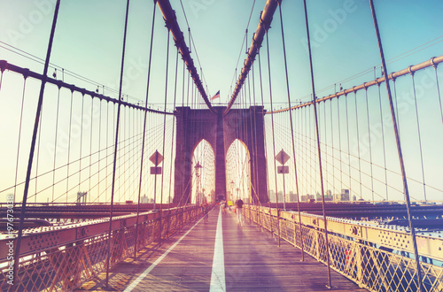 Brooklyn Bridge in New York City © XtravaganT