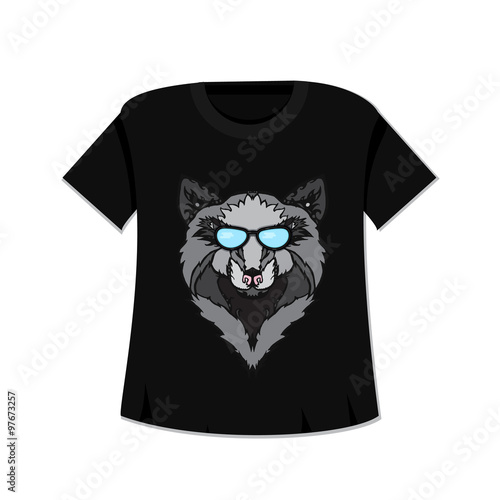 Wild wolf t-shirt