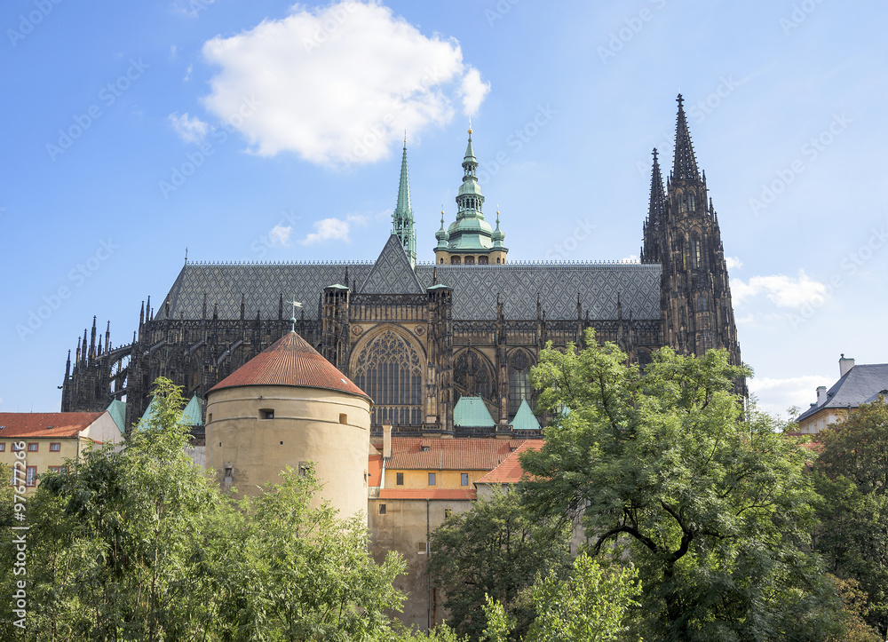 Fototapeta premium Old Czech castle.