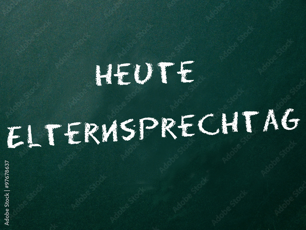 Obraz premium Elternsprechtag