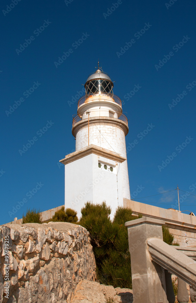 Lighthouse on Cap De Formentor on the Balaeric Island of Majorca Spain
