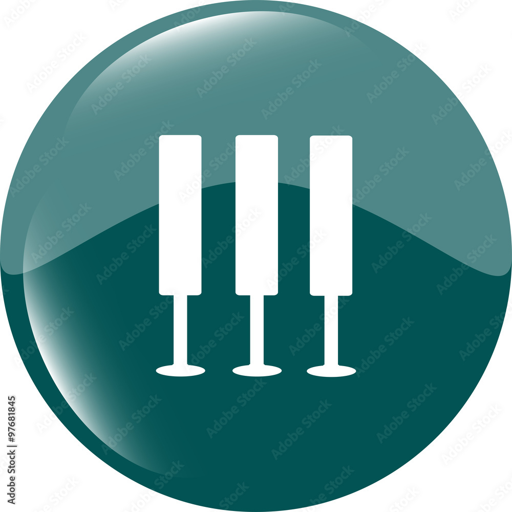 modern glossy icon depicting a traffic light icon isolated on white vector illustration modern glossy icon depicting a traffic light icon isolated on white vector illustration
