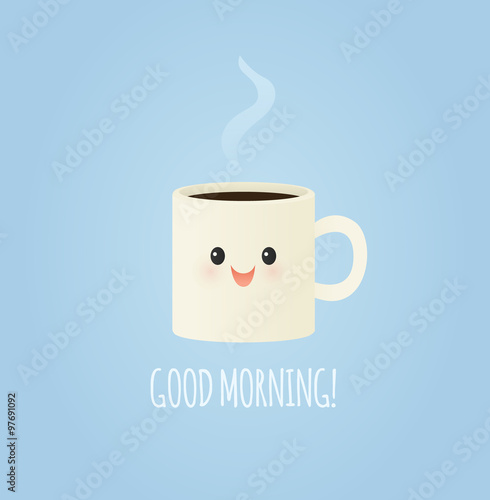 Cute coffee cup