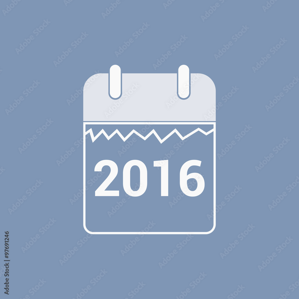 illustration of Happy new year 2016 illustration of Happy new year 2016