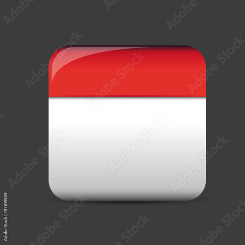 Empty square button vector Free Download Empty square button vector - GFXLoad