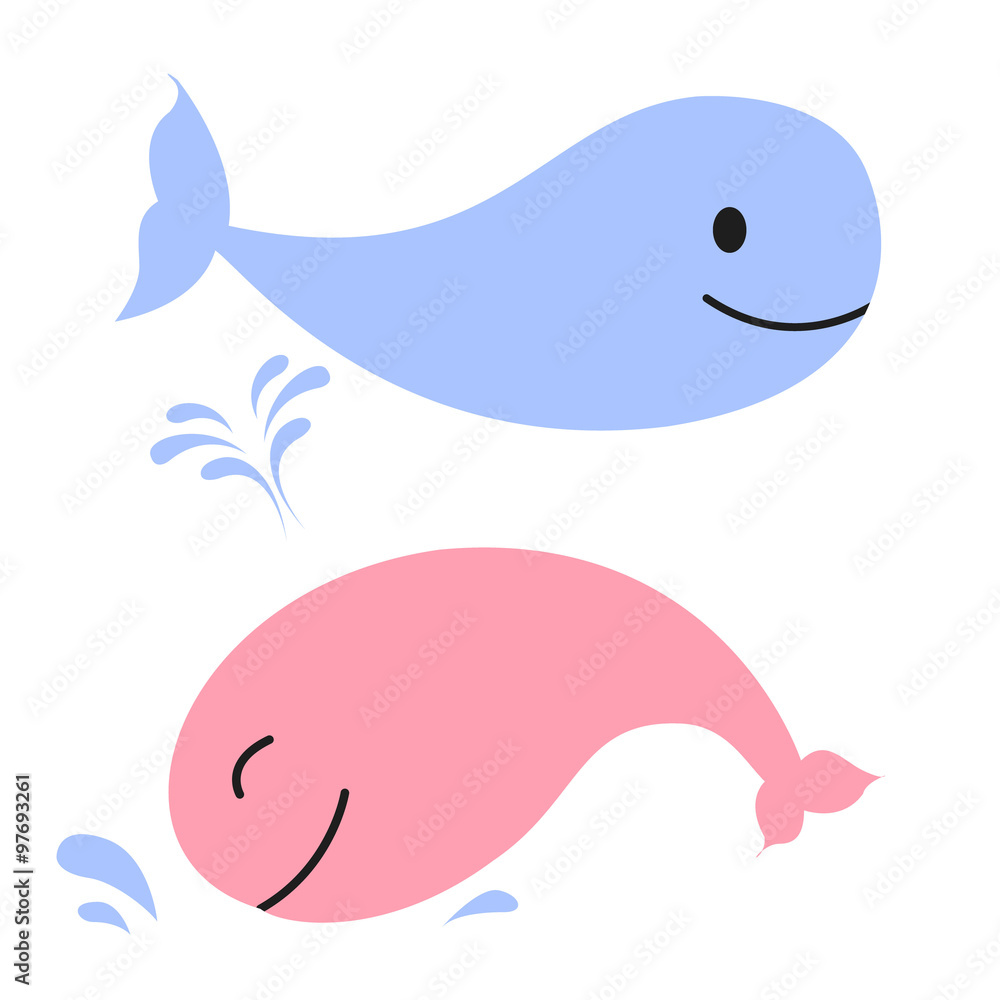 Whale vector illustration Whale vector illustration